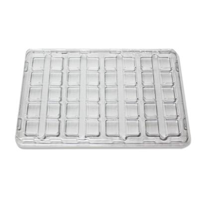 China disposable & Recyclable rectangular plastic tray, plastic tray for packaging, Tray Plastic for sale