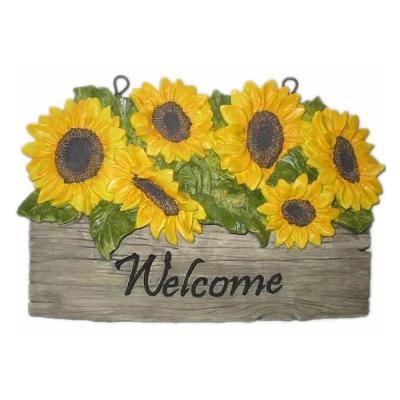 China Welcome Sign Garden Ornament Mold, Welcome Door Sign, Welcome Home Decoration for sale