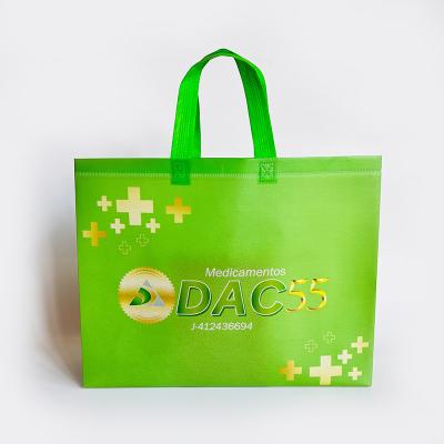 China Recyclable Eco Custom Logo Printed Reusable Extra-Wide Non Woven Fabric Carry Tote Bag Grocery Shopping Bags for sale