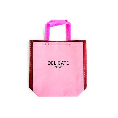 China Recyclable Printed Eco Grocery Printable Gift Reusable Recycled Non-woven Laminate Promotional Custom Non Woven Shopping Tote Bag With Logo for sale