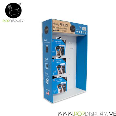 China Recyclable Material Walmart POP Cardboard Earphone Partner Hanging Display for sale