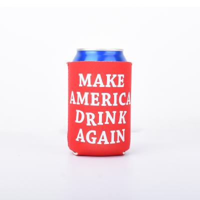 China White Insulated Neoprene Beer Can Sleeve Bottle Holder Cover Skin Cooler Bag Stubby Holder for sale