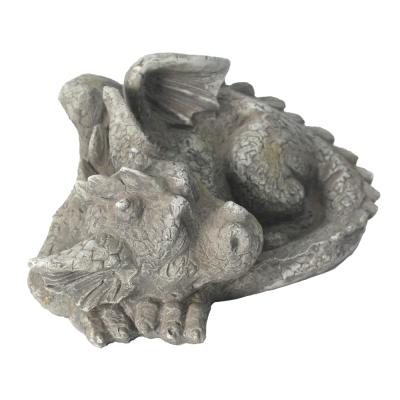 China Wholesale Adorable Europe Mythical Creature Baby Sleeping Dragon for sale