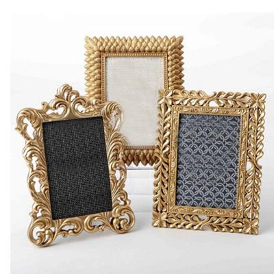 China Rustic Resin Vintage Picture Frame 6x4 Inch Photo Frames for sale