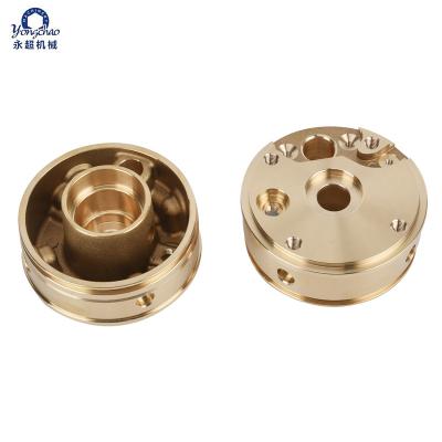 China High Quality Deep Well Water Pump Fittings Die Casting Spare Parts Electric Motor Brass End Cover for sale