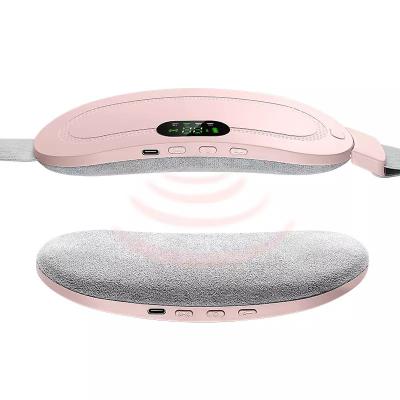 China Waist abdomen original factory price menstrual heating pad abdominal massage warm belt menstrual pain relief device for sale