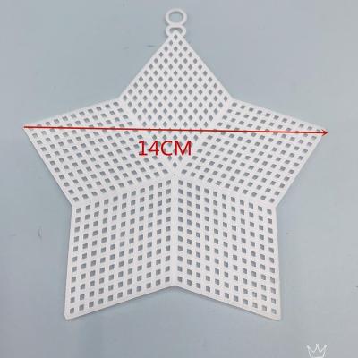 China Diy embroidery plastic three-dimensional cross stitch, crochet bag, with plastic mesh, various shapes for sale