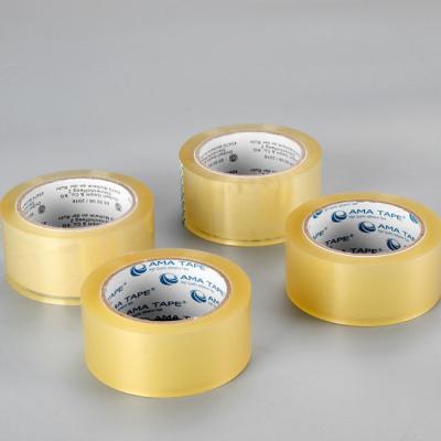 China Bopp Cinta Adhesiva Opp Clear Packing Tape Waterproof Adhesive Cello Packing Tape for sale