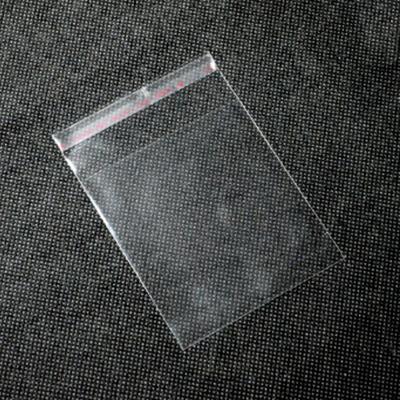 China Poly BOPP PP Opp Transparent Self Adhesive Disposable Custom Printing Food Packaging Clear Plastic Bag For Clothing T-shirt Candy Bread for sale