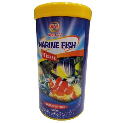 China Viable Aquarium Fish Feed Food High-Nutrient And High Protein Sea Fish Flakes For Fishes for sale