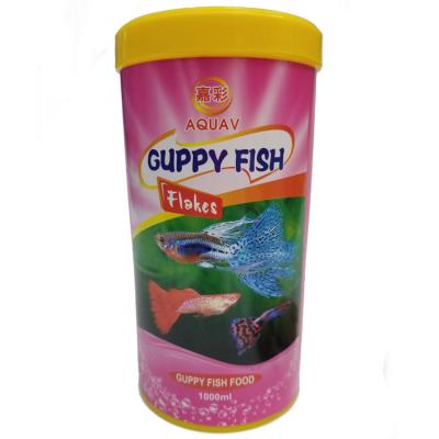 China Viable Ornamental Guppy Flakes Fish Food Tropical Koi Flakes Goldfish Flakes Fish Food Fish Food for sale