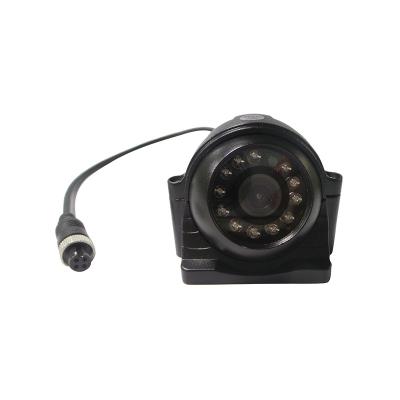 China Waterproof Infrared Vehicle Metal Side View Camera with Aviation Plug for Bus Truck Van for sale