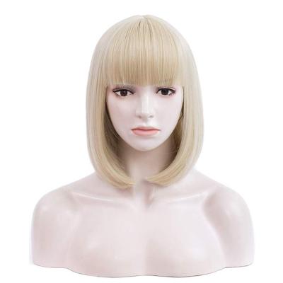 China Dropshipping Wholesale High Quality 12 Inch Fashion Bob Wigs For Other Color Women for sale