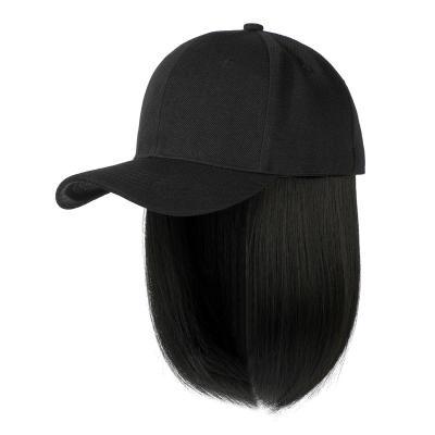 China Other Best Selling Short Bob Wig With Hat Straight Curly Hair Cap Wig Fashions Items for sale