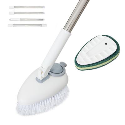 China Direct Deal Stocked Hot Sale Add Liquid Long Handle Bathroom Brush for sale