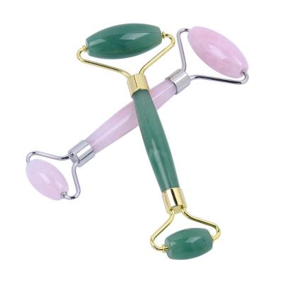 China Original hand held double head hammer face gemstone roller jade massage stone for sale for sale