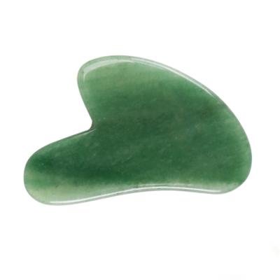 China New Design Comfortable Massage Tool Nephrite Guasha Massager Jade Gua Sha Scraping Board for sale