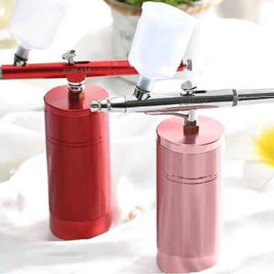 China Chargeable Electric Portable Airbrush Makeup Airbrush Makeup Machine Wireless Airbrush Compressor for sale