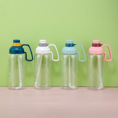 China Large Capacity 1.8L Drink Bottle 1800ml Sustainable Plastic Water Bottle for sale