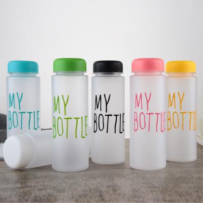 China Viable wholesale plastic 500ml water bottle my bottle for sale