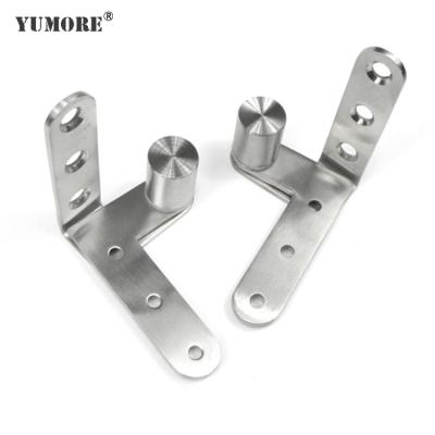 China 360 degree glass swing trailer door concealed bearing hinge of cabinet gate easy closing door hinges for sale