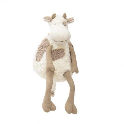 China 2021 Hot Selling High Quality Soft Eco-friendly Amazon Plush Cattle Toy Shaped Dog Stuffed Plush Toy Customize for sale