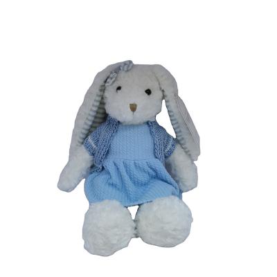 China High Quality Eco-Friendly Soft Rabbit Toy 30 Cm Long Ears Shaped Easter Bunny Stuffed Toy Baby Comfort Doll Customize for sale