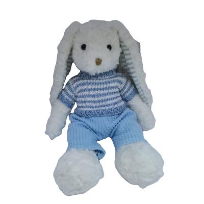 China Eco-Friendly High Quality Soft 30 Cm Long Ears Rabbit Toy Shaped Easter Bunny Plush Stuffed Toy Customize for sale