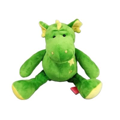 China New Arrival Eco-Friendly Sunking Green Dinosaur Plush Toys Dragon Cuddle Toy for sale