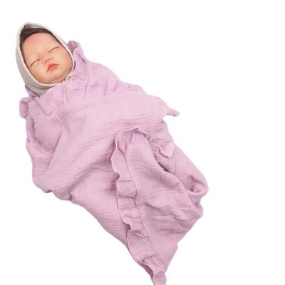 China Baby Blanket New Star Moon Comfort Baby Towel Plain Muslin Cotton With Wraps Sleeping Doll Infant Blanket for sale