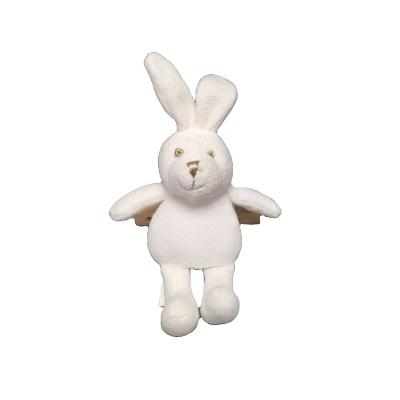 China Soft 2022 Amazon Baby Rattle Stick Toy Velvet Plush Rabbit Hand Bell Comfort High Quality Custom Newborn Gift for sale