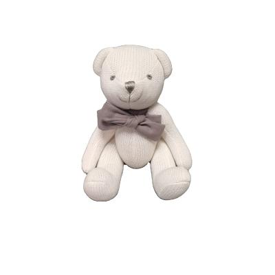 China Amazon Valentine's Day Gift Handmade Hot Selling Knitting Bear 2022 100% Many Color Baby Gift and Handmade Toy for sale