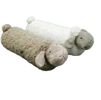 China Eco-friendly Baby Pillow Ins Soft Velvet Sheep Pillow And Bolster Home Decoration Stuffed Sheep for sale