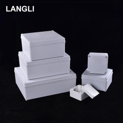 China Construction Plastic Hinged Case Waterproof ABS Project Boxes China Supplier New Electronic Box Ip65 for sale