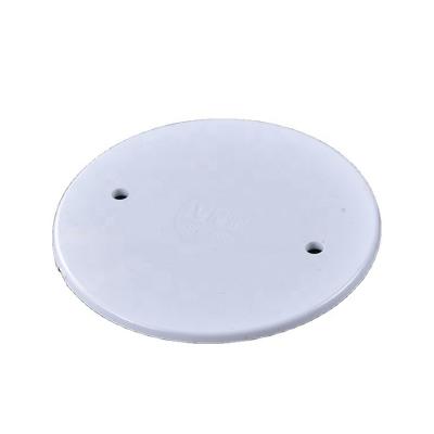 China Plastic Round Switch Cover 65x65 PVC Pipe Fittings Cover for sale