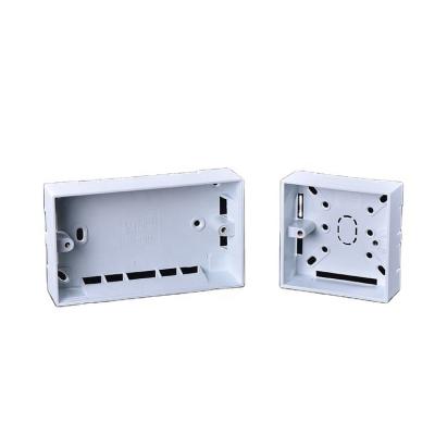 China Safety 2 Way Electrical Power Switch 3x3 Switch Box PVC Plastic Construction Or Housing for sale