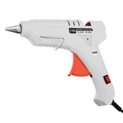 China Professional 100W High Power Hot Adhesive One Glue Gun Mini Melt Glue Adhesive Gun for sale