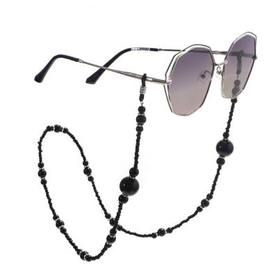 China European American border decorative glasses beaded fashion bead sunglasses arming cord retro glasses chain maniac accessories for sale