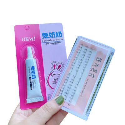 China Diy False Eyelash Kit Super Flexible Private Label Group 3D Effect Segmentation Under Eyelash Extensions for sale