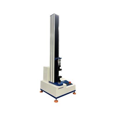 China Large Range Single Column Rubber Band Plastic Tensile Testing Instrument for sale