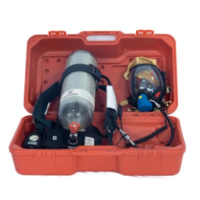 China Fire Fighter Air Breathing Apparatus Full Masky Respiratory For Emergency Use for sale