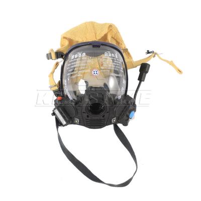 China Customizable SCBA Full Face Gas Mask Safety With Radio Communication for sale