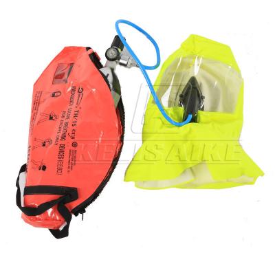 China 30 Minutes Dust Mask Emergency Breathing Device Eebd With Carbon Fiber Cylinder for sale