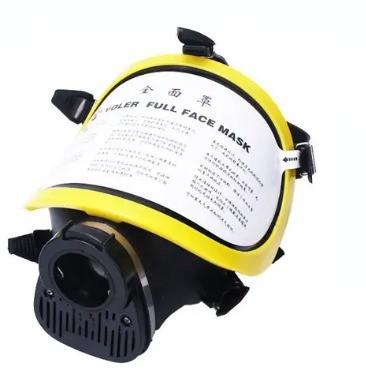 China Firefighter SCBA Self Contained Breathing Mask With Reticulated Hood for sale