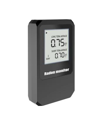 China OBM Home Portable Radon Detector Lightweight with Lithium Battery for sale