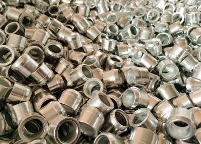 China Zinc Plated ML08 Steel Ring Grooved Lock Bolt Collar For Mining Industry for sale
