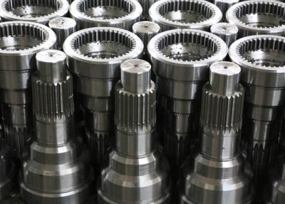 China Customized 20CrMnTi Spline Gear Shaft ANSI B92.1 Transmission Gear Shaft for sale