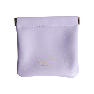 China BGS-A104-S Mini Durable Leatherette PU Storage Purse Hidden Magnetic Opening for sale