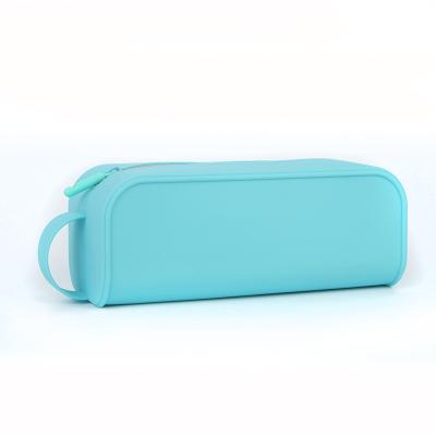 China Sustainable Hot Selling Toiletry Cosmetic Makeup Storage Bag Sillicon Waterproof Soft for sale