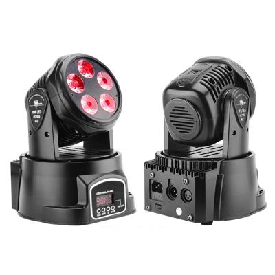 China Hot Sale LED Mini Moving Head Light 5PCS 18W 6 Stage In 1LED Beam Wall Wash Light for sale